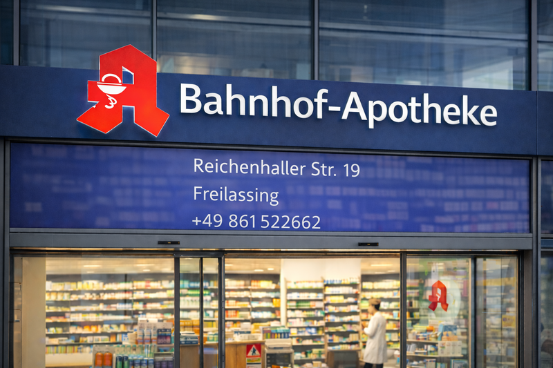 Bahnhof-Apotheke Freilassing Fachärztezentrum