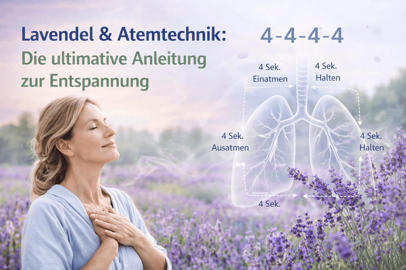 Lavendel Atemtechnik