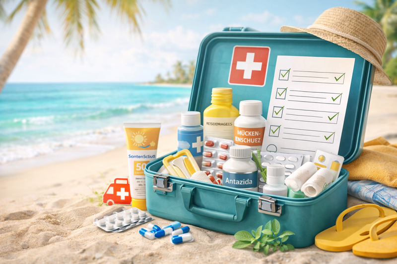 Reiseapotheke Checkliste