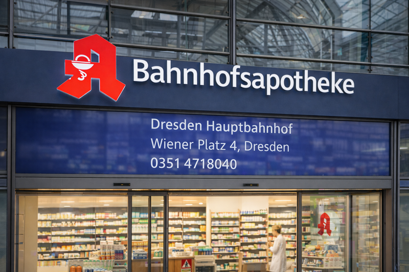 Bahnhof-Apotheke Dresden Hauptbahnhof