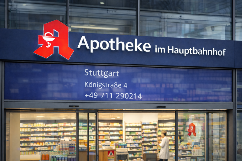 Bahnhof-Apotheke Stuttgart Königstraße